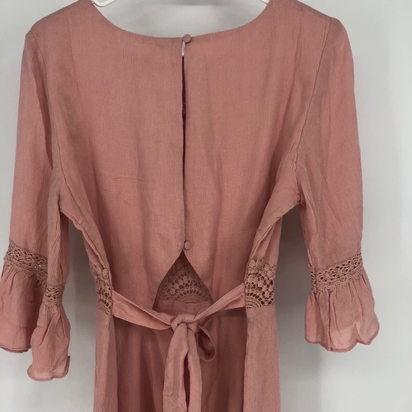 Ale by Alessandra Leticia Romper NEW Tea Rose M XS - Picture 8 of 10